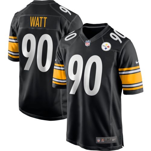 Nike Men's Pittsburgh Steelers T.J. Watt #90 White Game Jersey