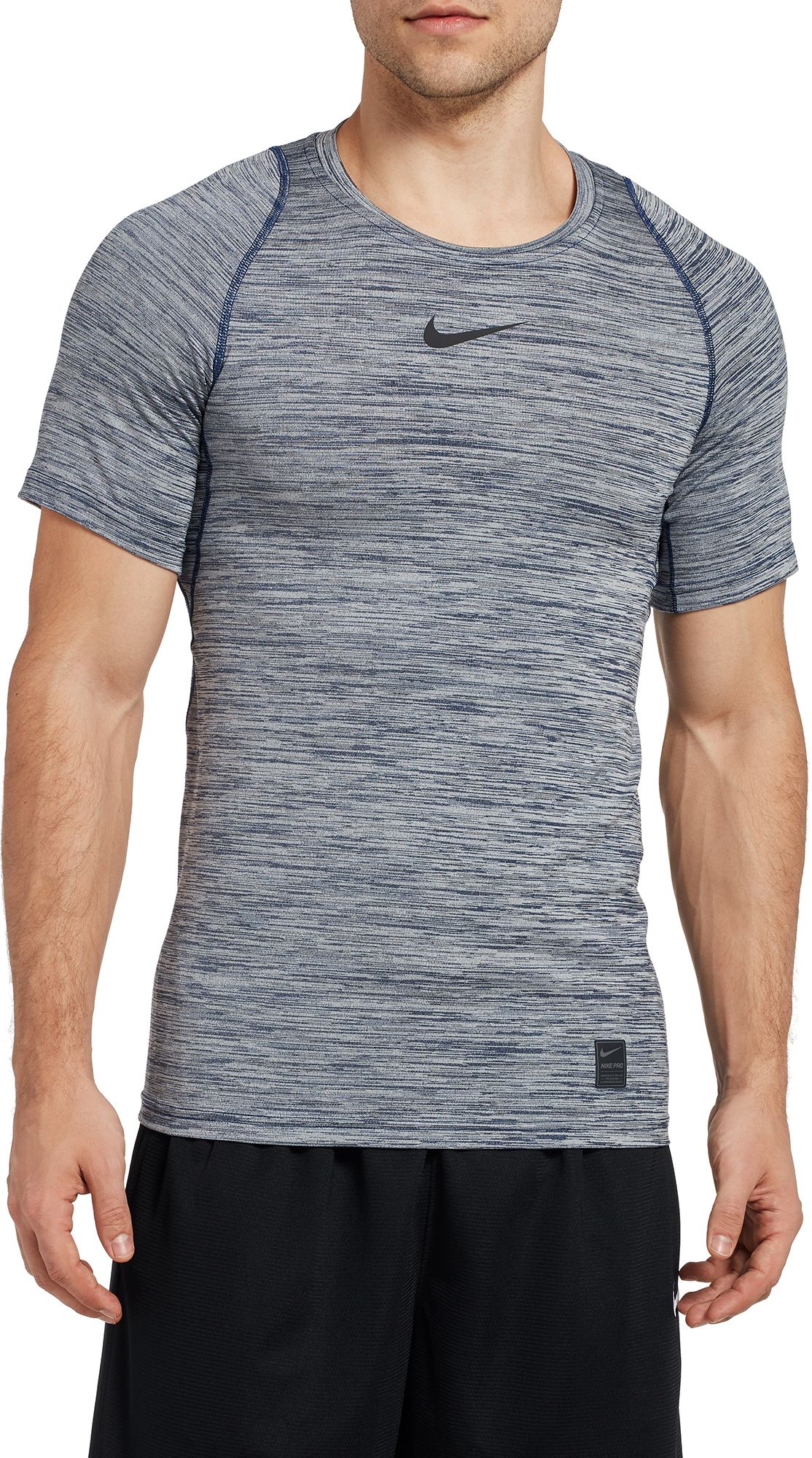 Nike Men's Pro Heather Printed Fitted T-Shirt - .97 - .97