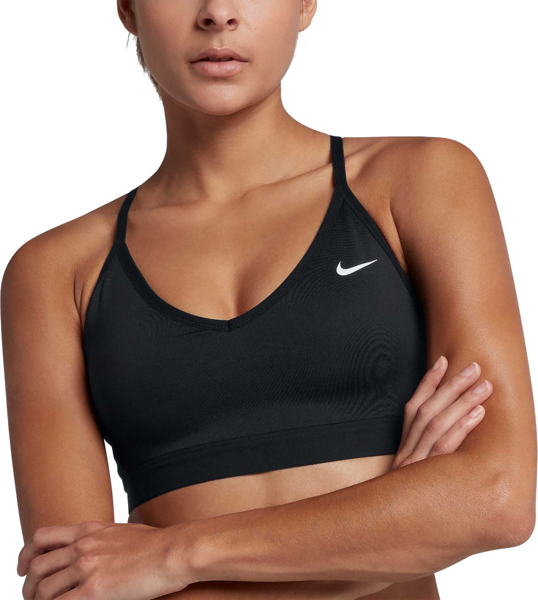 nike spaghetti strap sports bra