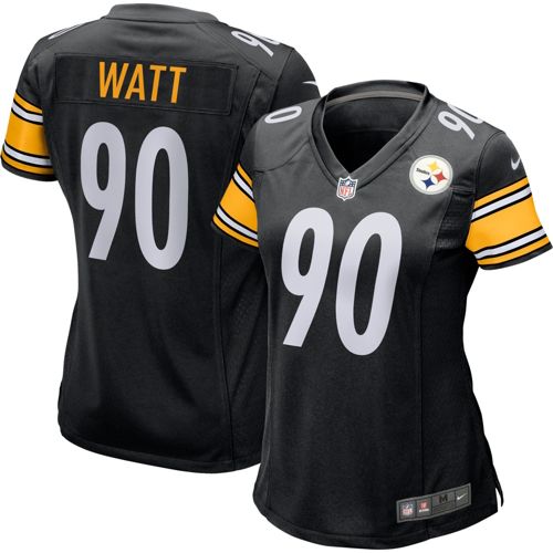 Nike Women's Pittsburgh Steelers T.J. Watt #90 White Game