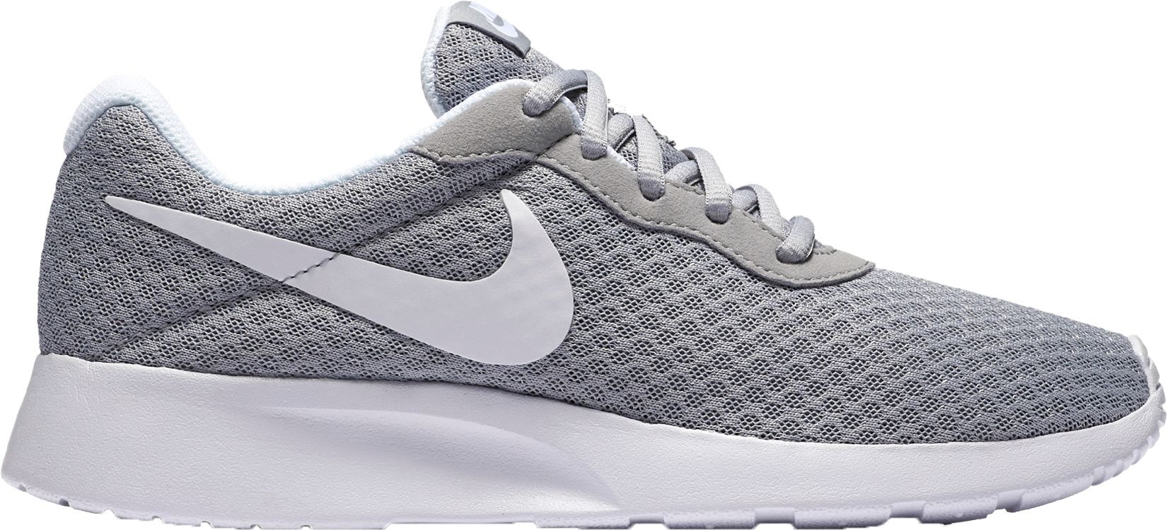 grey and white nikes