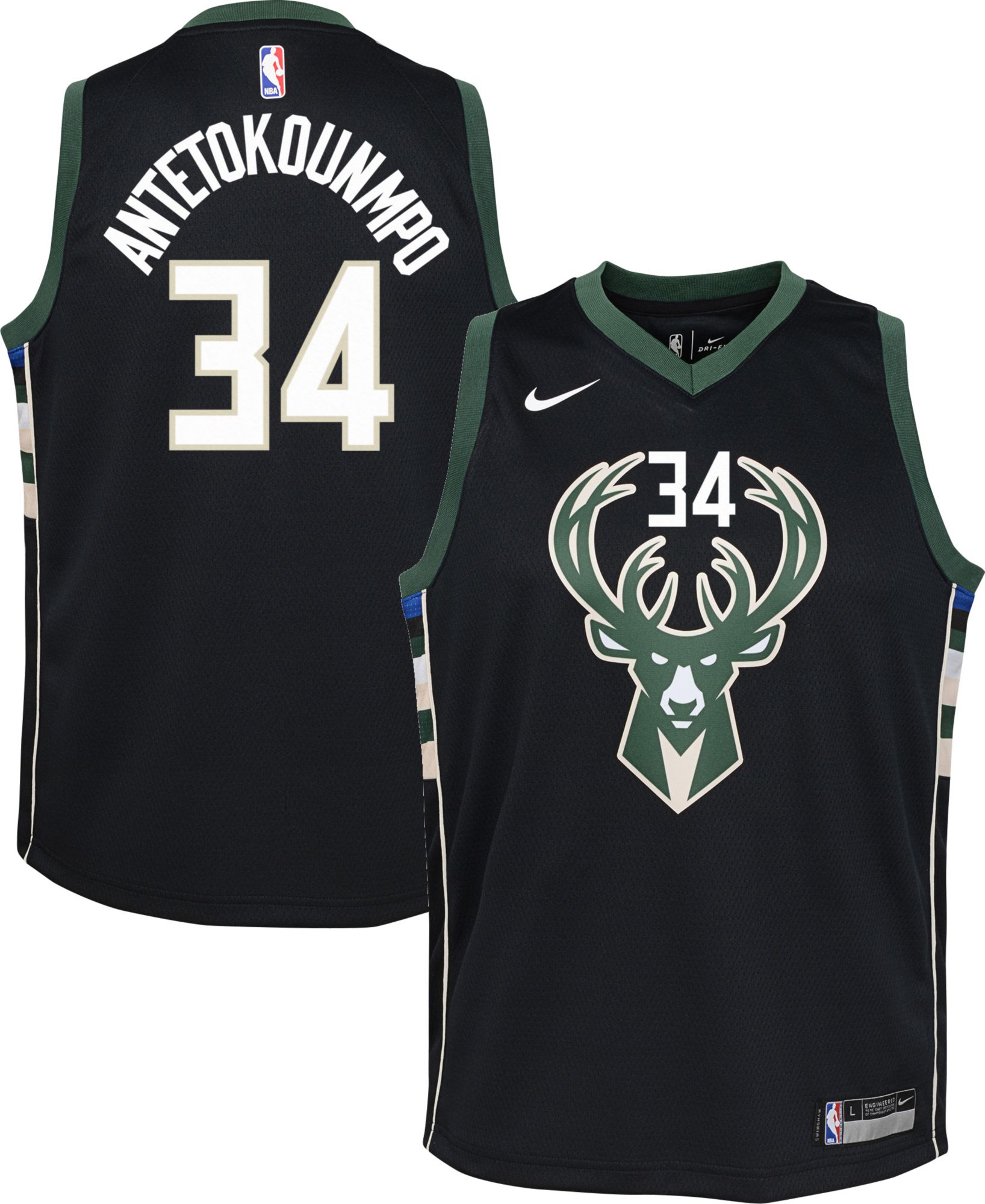 giannis antetokounmpo jersey youth