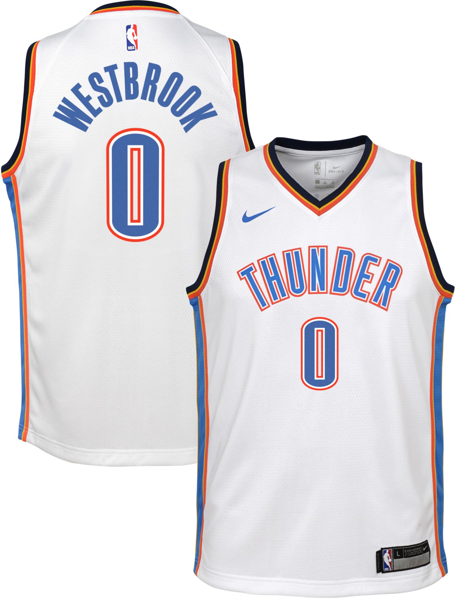 okc thunder youth jersey