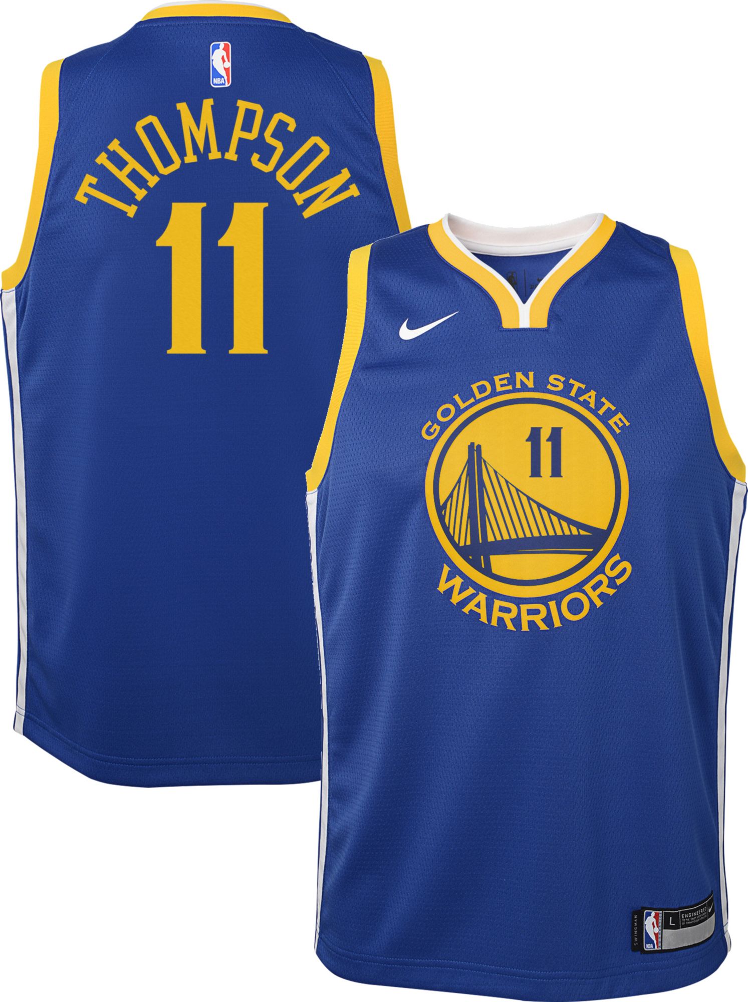 klay thompson jersey authentic