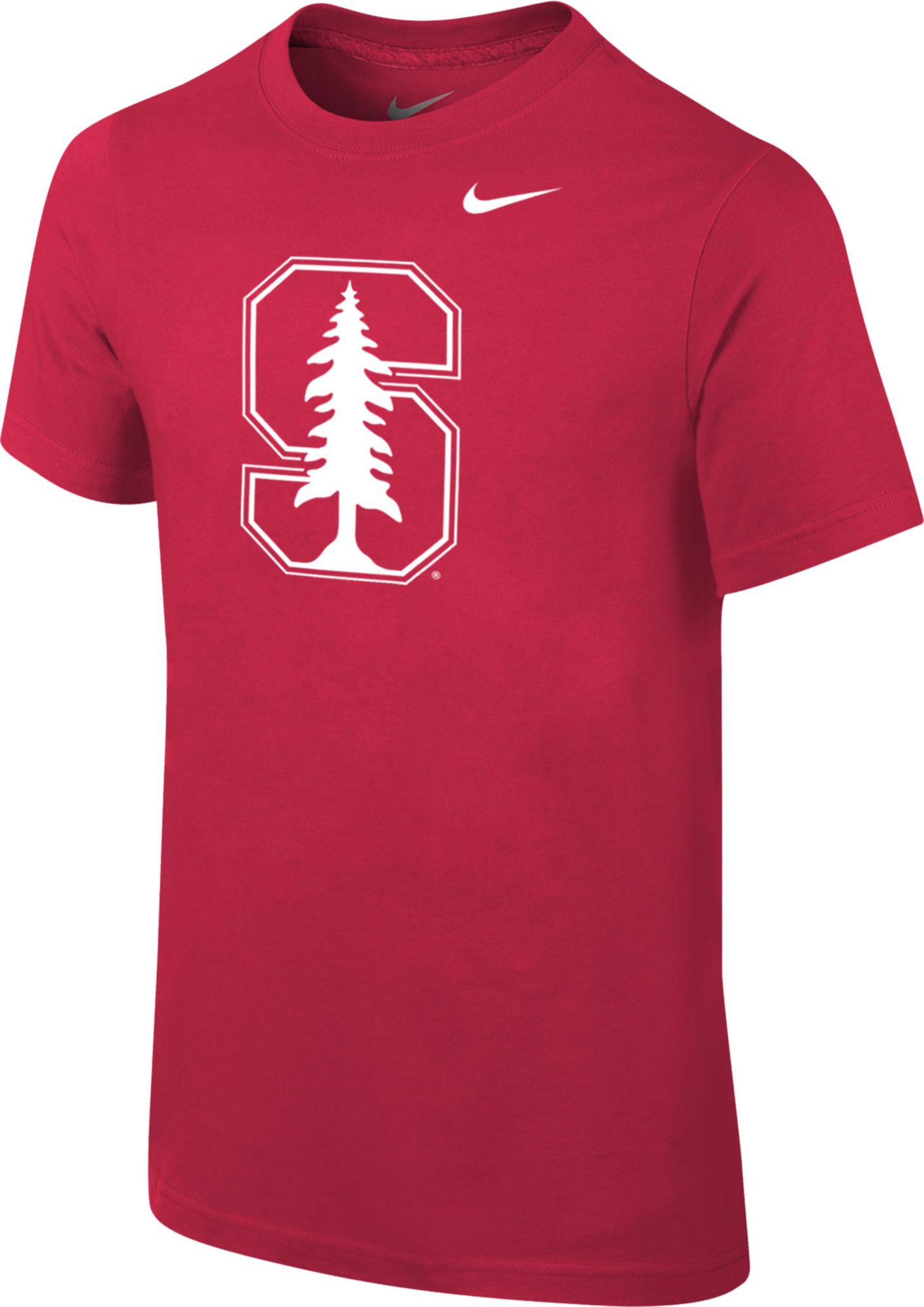 Nike / Youth Stanford Cardinal Logo Cardinal T-Shirt