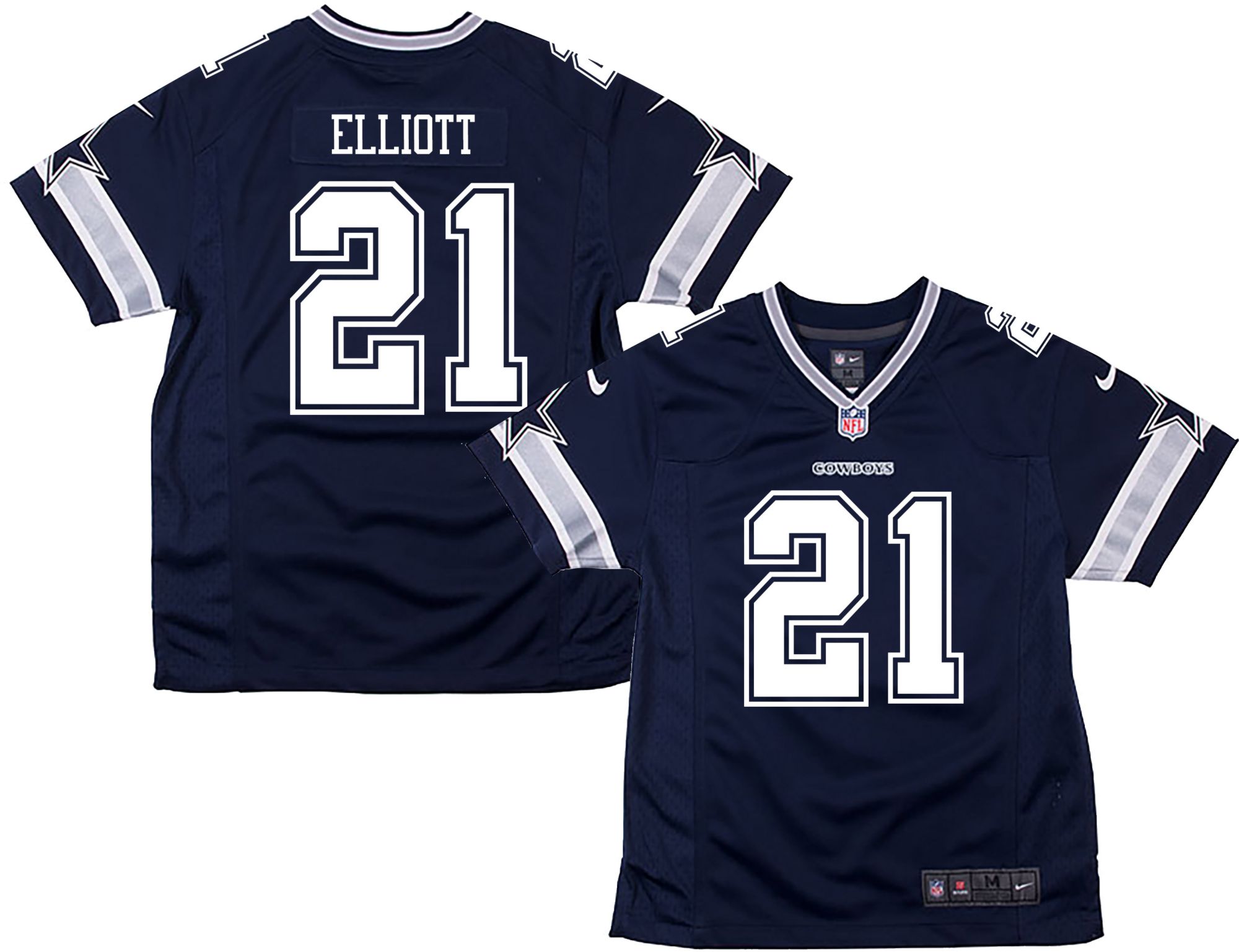 elliott cowboys youth jersey