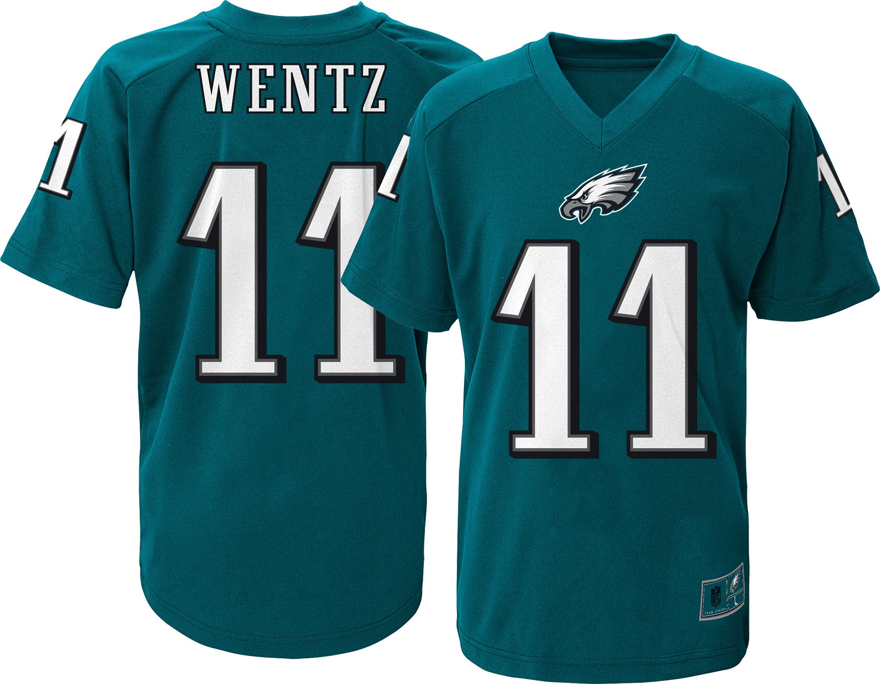 carson wentz white jersey