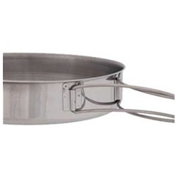 Camco 43921 Cookware 10 PC Set Nesting Stainless Steel
