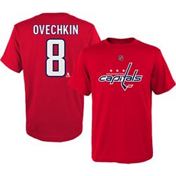 NHL Youth Washington Capitals Alexander Ovechkin #8 Red T-Shirt