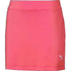 PUMA Girls' Solid Knit Golf Skort