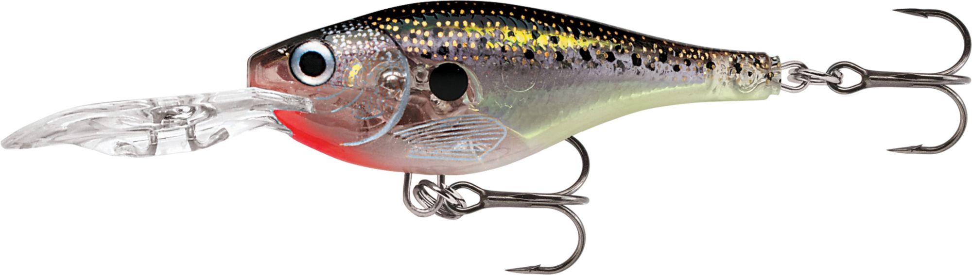 Rapala Glass Shad Rap Hard Bait, Black