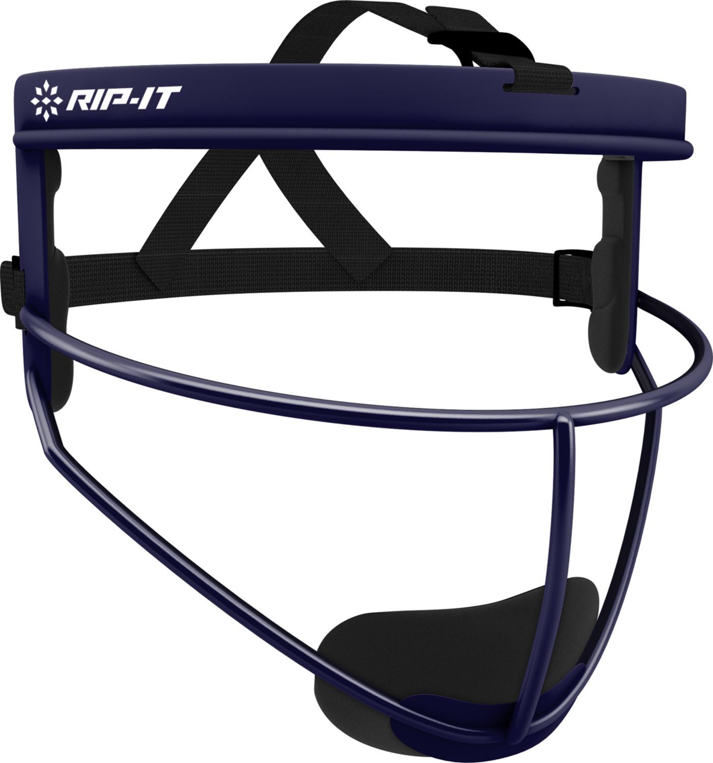 RIPIT Youth Defense Pro Softball Face Guard w/ Blackout Technology