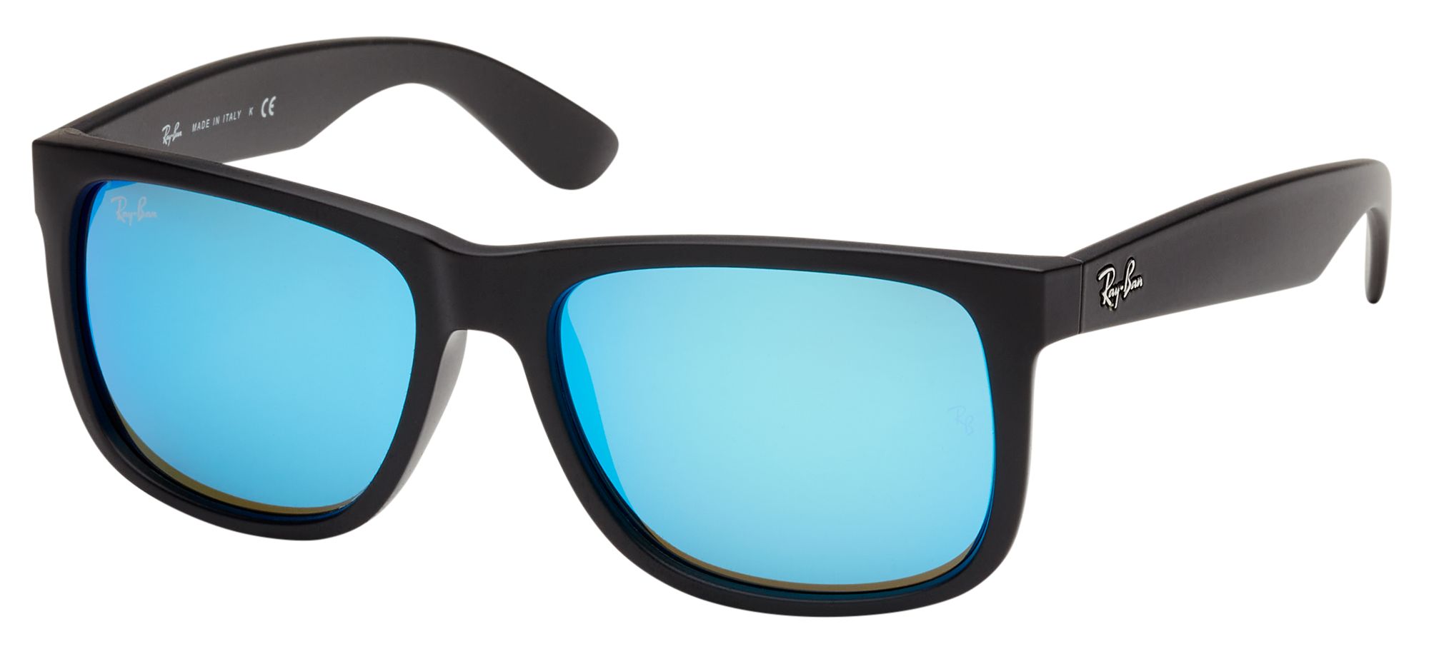 Black Rubber/Blue Mirror