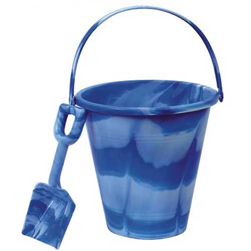 Sola Marble Pail and Shovel