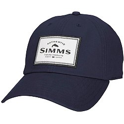 Spring Valley Anglers Simms Fishing Hat Cap Camo Camouflage Hook & Loop