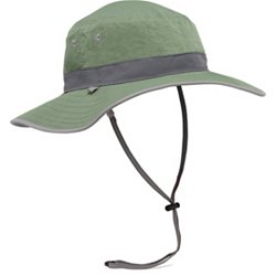Outdoor Sun Hat Bucket Hats for Women Sun Protection Mesh Cap Quick-Dry UPF  50+ Coral Blue