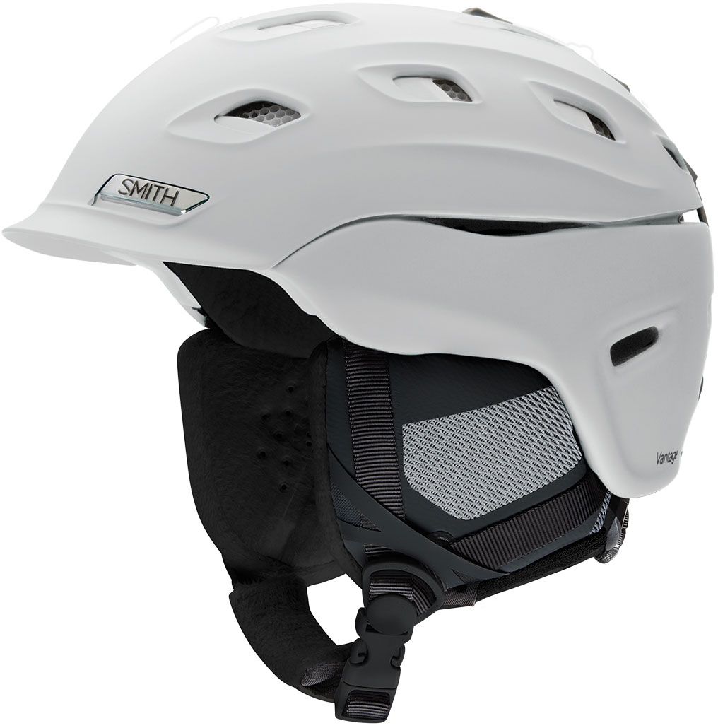 Photos - Protective Gear Set Smith Women's VANTAGE MIPS Snow Helmet, Small, Matte White 17SOPWH18VMWSMM 
