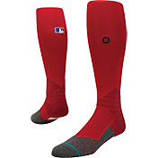 Stance Men's MLB Diamond Pro On-Field Red Tube Sock