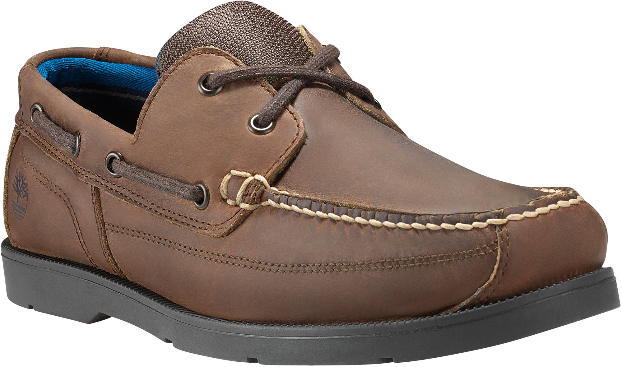 timberland men's piper cove leather boat shoes