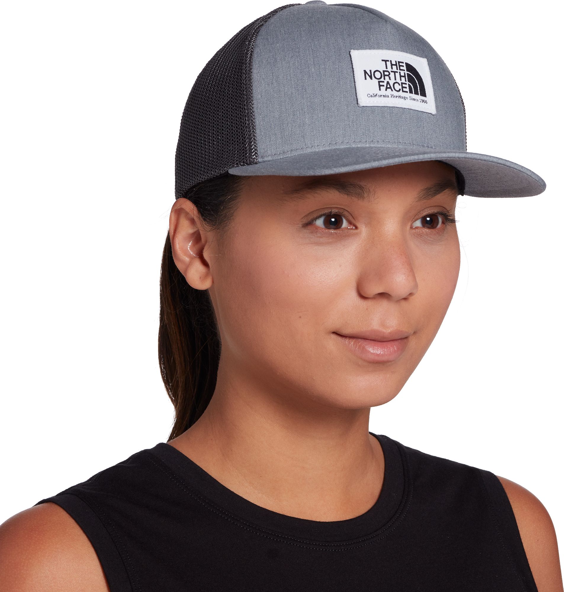 Tnf Med Grey Hthr/Tnf Wht