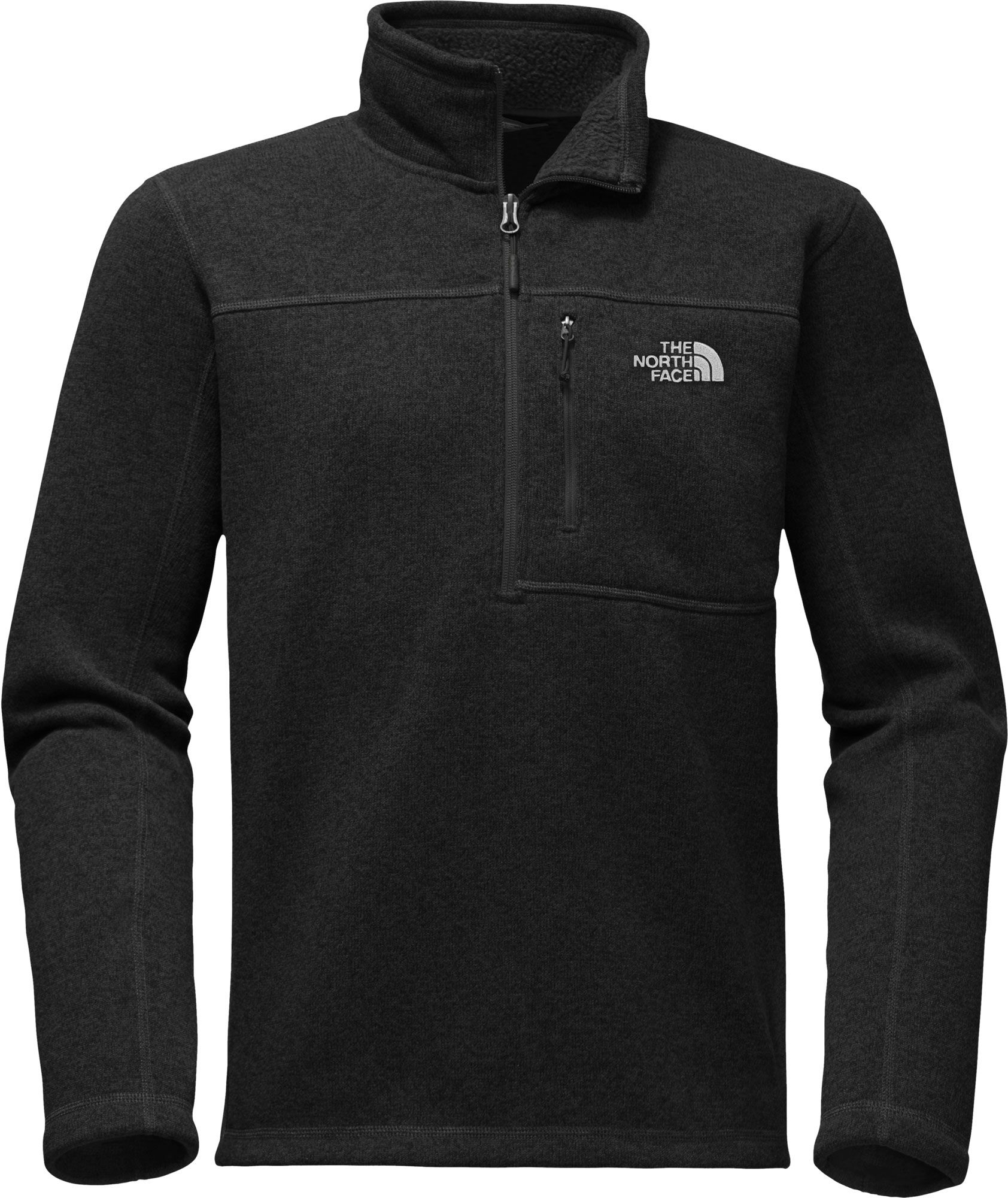 north face half zip fleece pullover mens