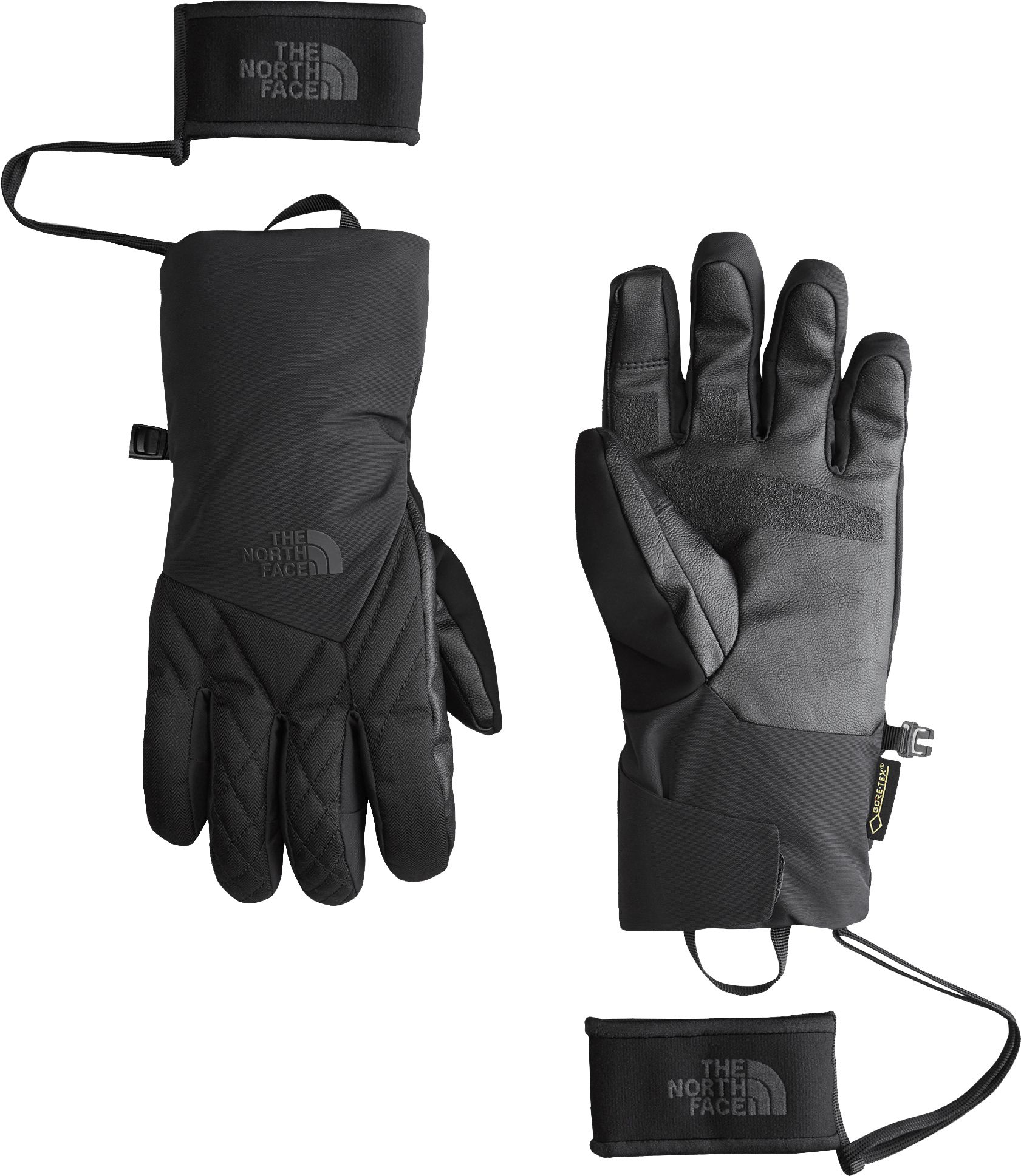 womens black north face gloves