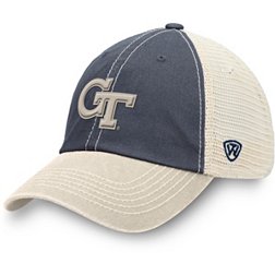 Top of the World Men's Georgia Tech Yellow Jackets Navy/Grey Off Road Adjustable Hat