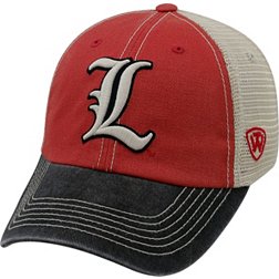 Top of the World Men's Louisville Cardinals Cardinal Red/White/Black Off Road Adjustable Hat