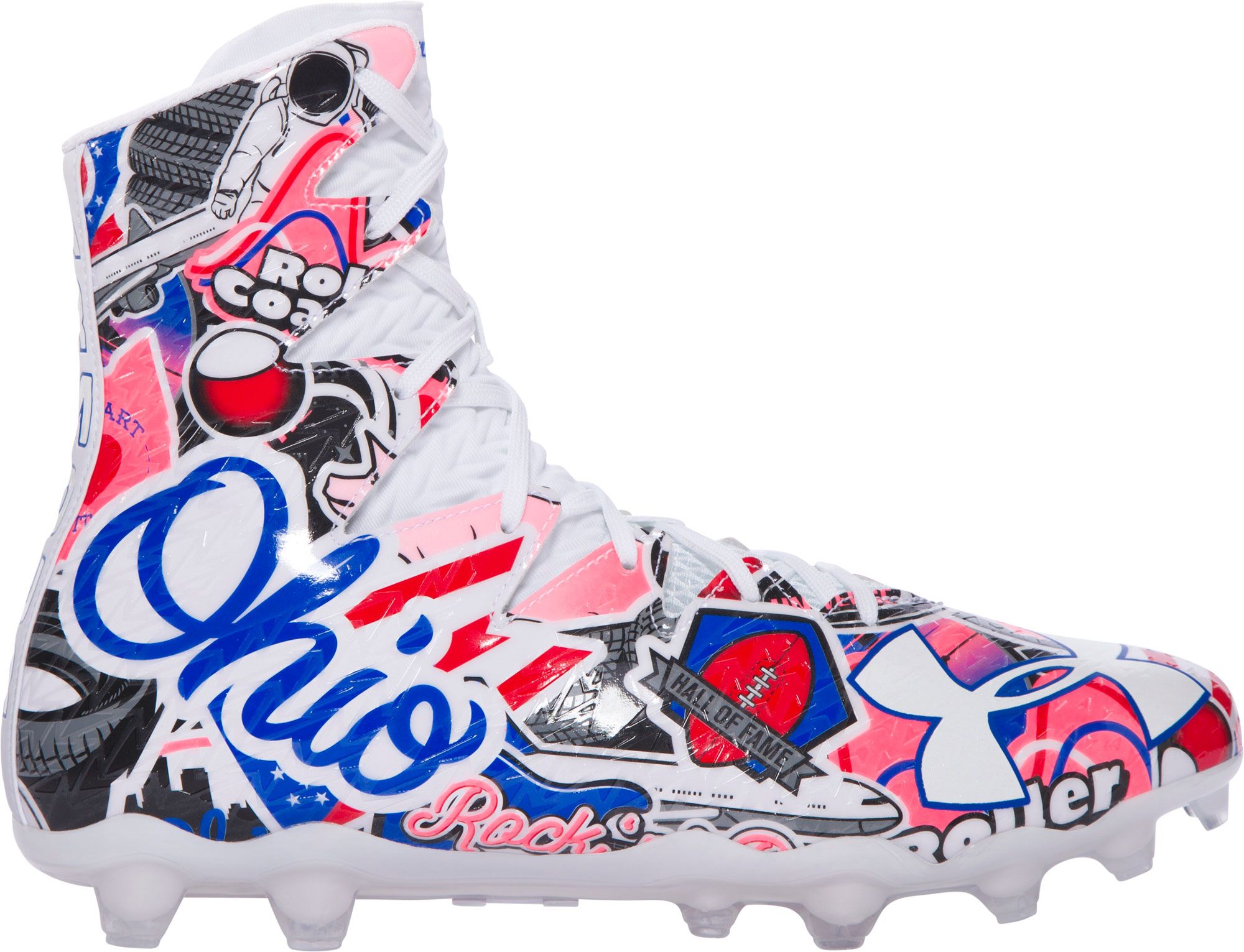 men's ua highlight mc le football cleats