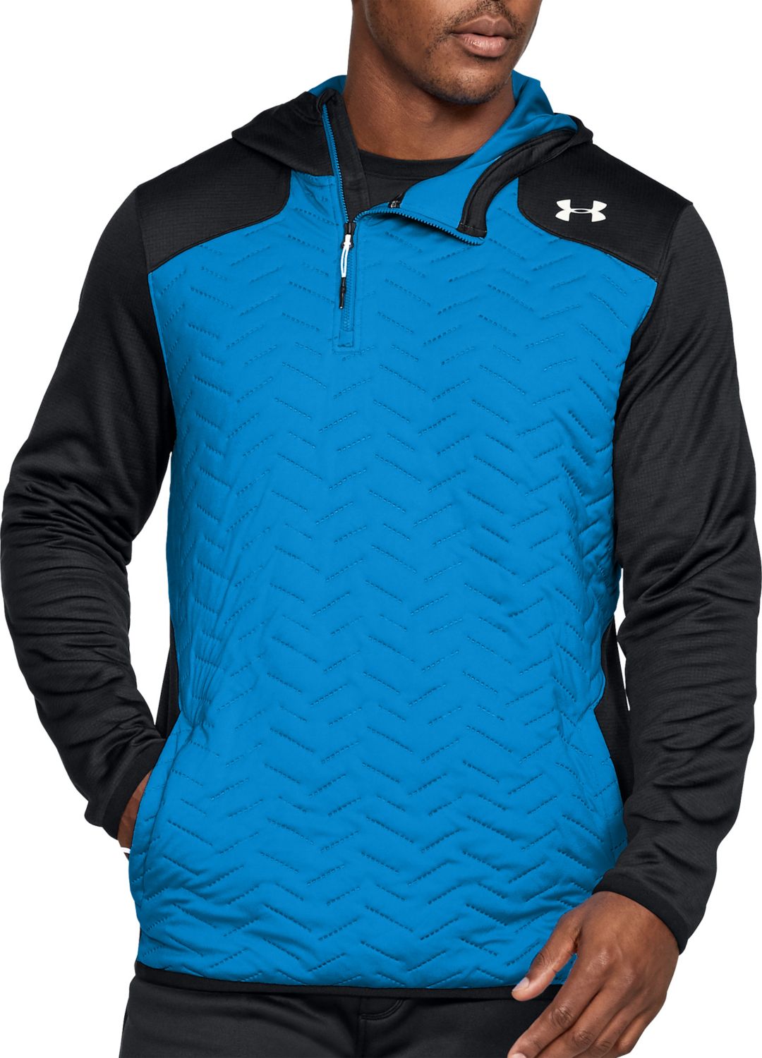 Under Armour Men's ColdGear Reactor Fleece Insulated 1/4 Zip Hoodie