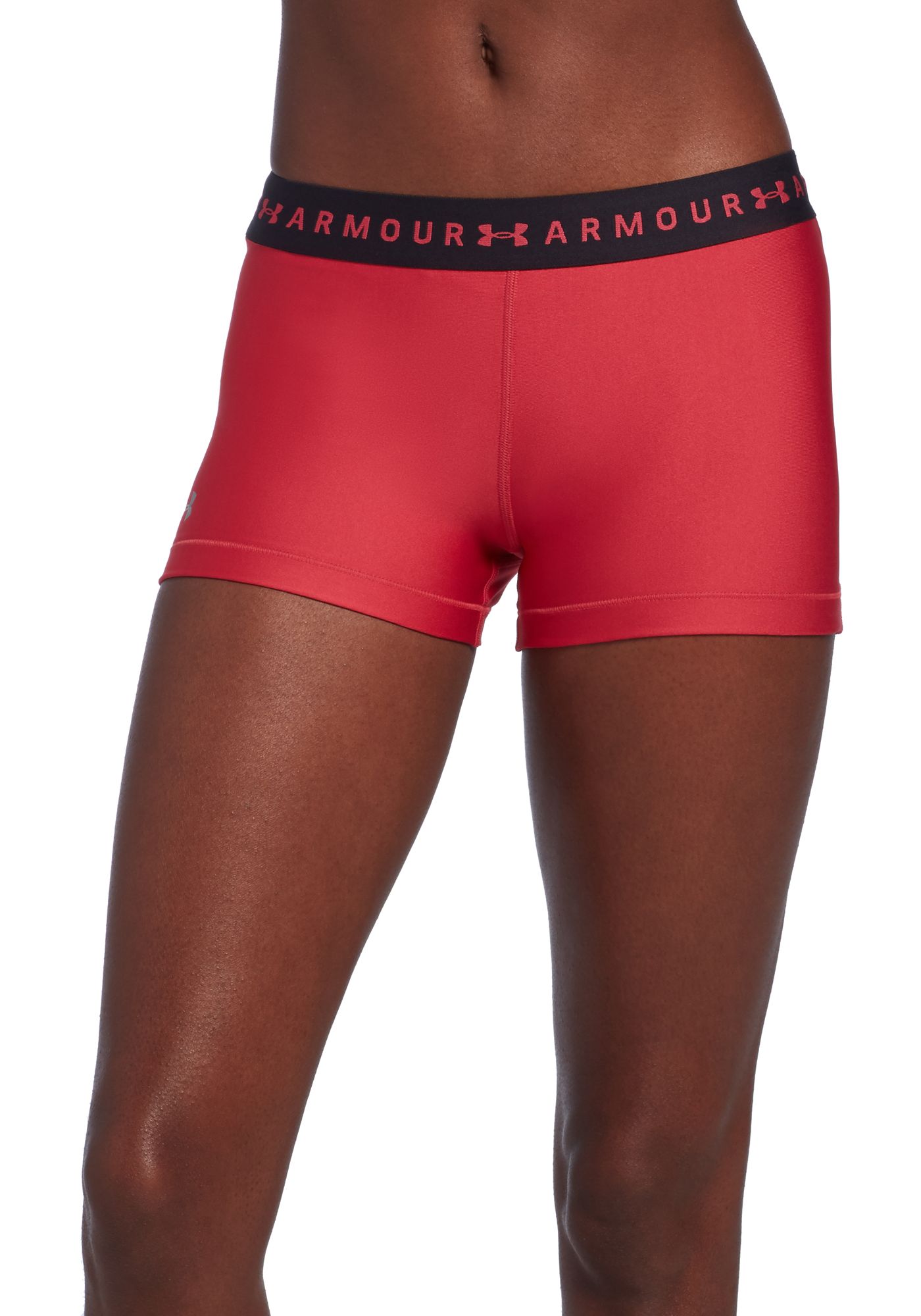 Under Armour Women's HeatGear Armour Shorty Shorts | DICK ...