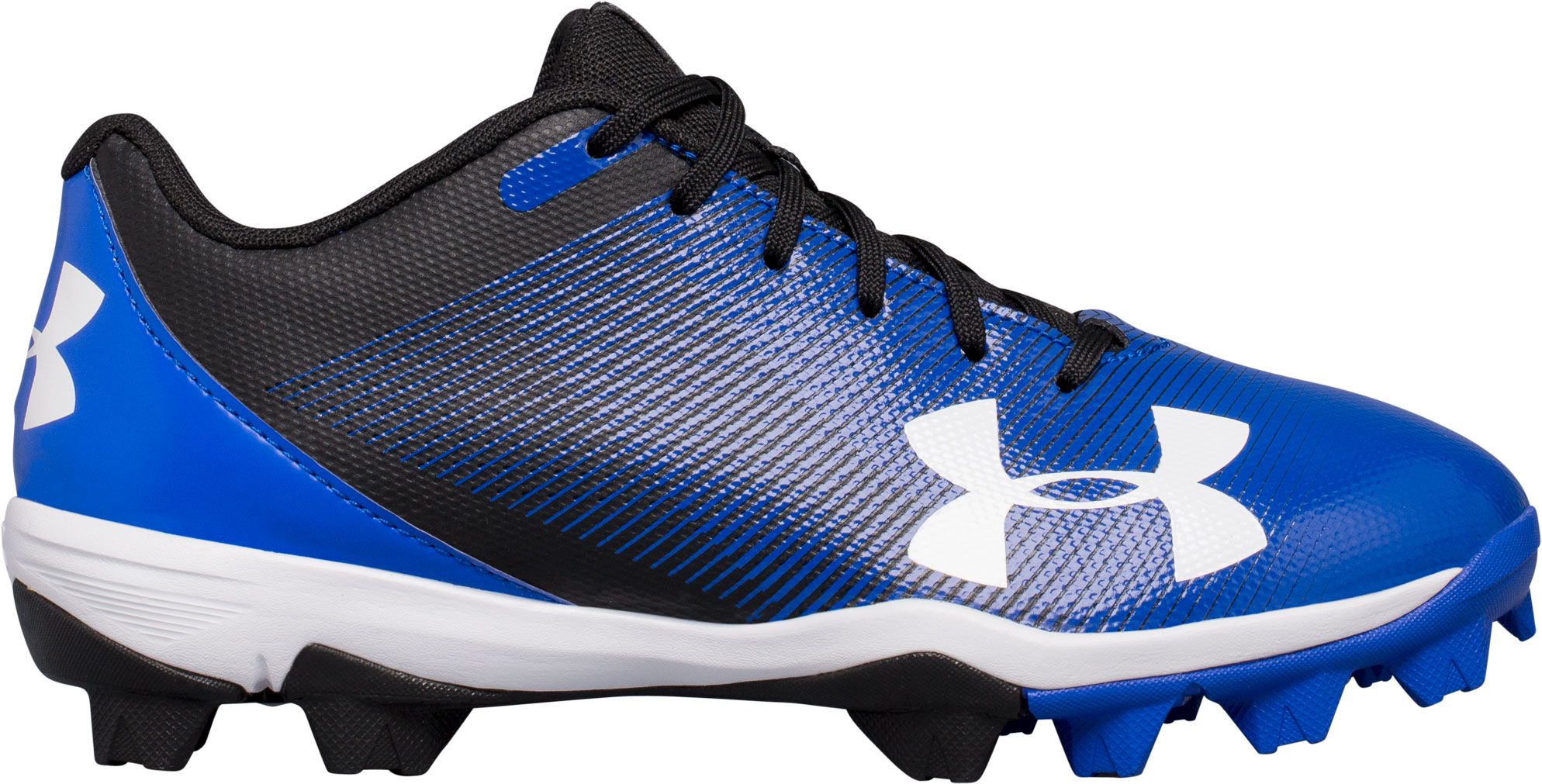 navy blue and yellow baseball cleats
