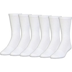 Under Armour Kid's Charged Cotton 2.0 Crew Socks