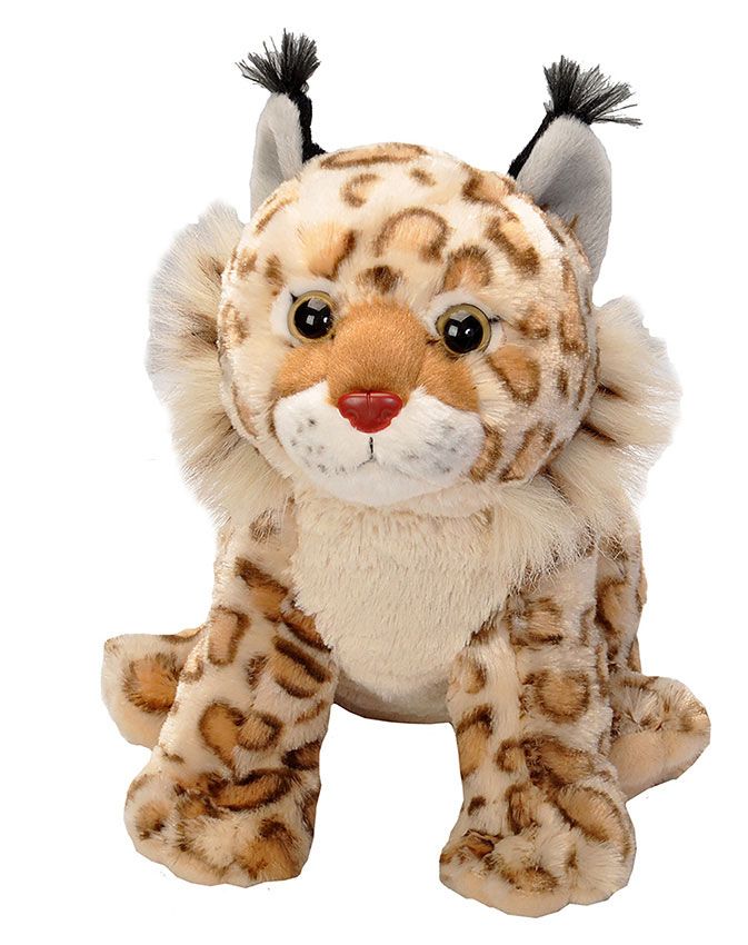 stuffed bobcat toy