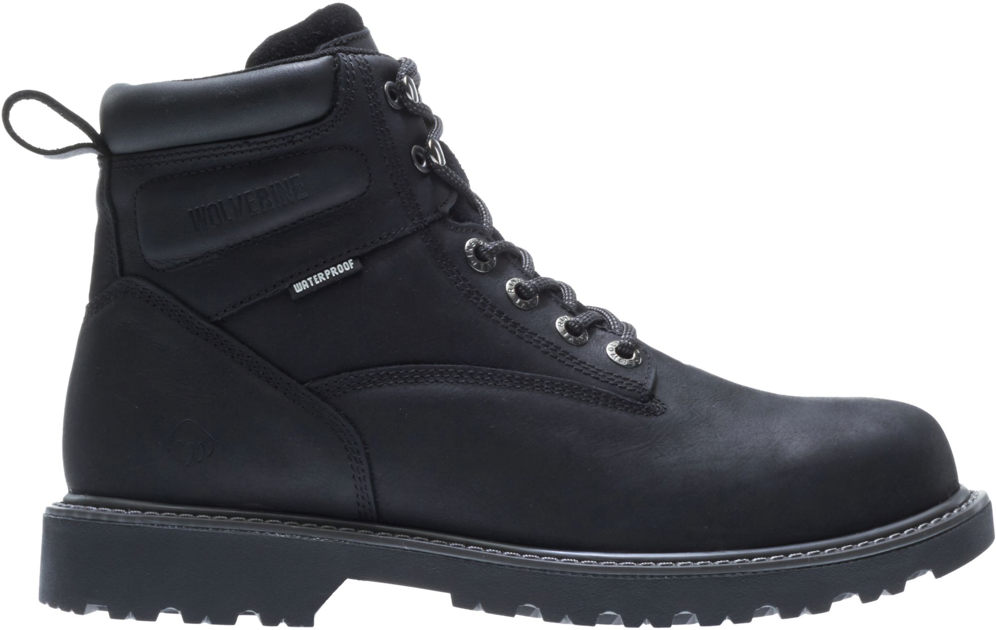 cheap black work boots