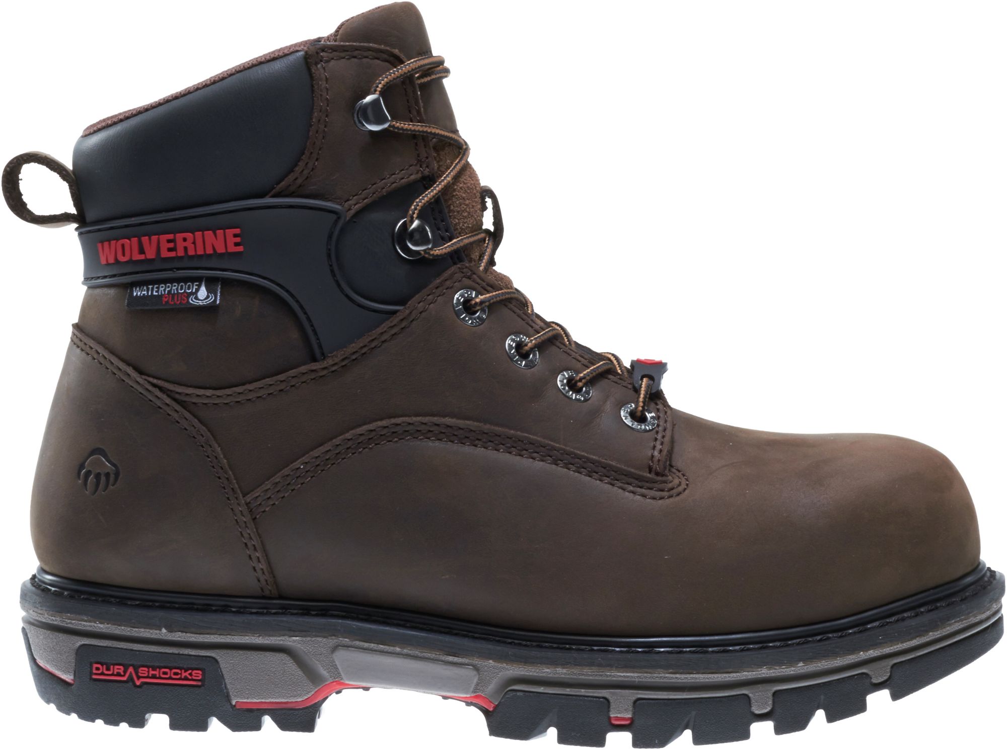 wolverine men's nation durashocks work boots