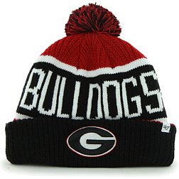 '47 Men's Georgia Bulldogs Red/Black Calgary Cuffed Knit Hat