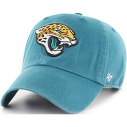 '47 Men's Jacksonville Jaguars Clean Up Teal Adjustable Hat