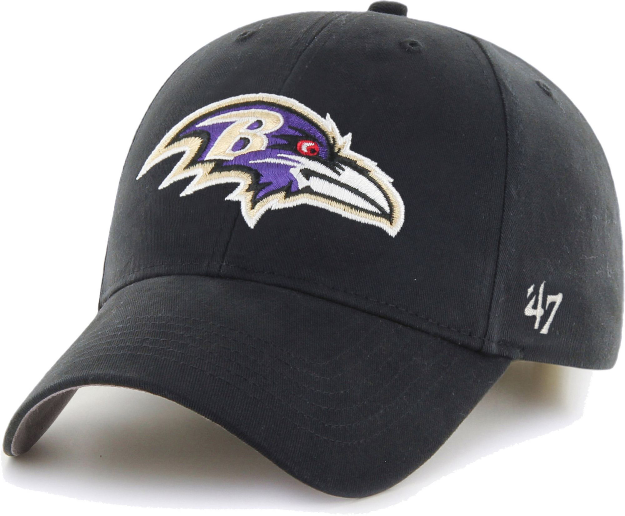 Men's Baltimore Ravens '47 Camo/Black Trucker Adjustable Hat