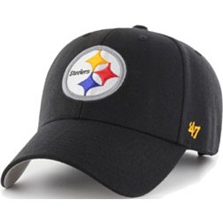 47 Men's Pittsburgh Steelers MVP Black Adjustable Hat