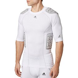adidas Adult techfit&reg; Half Sleeve Padded Football Shirt