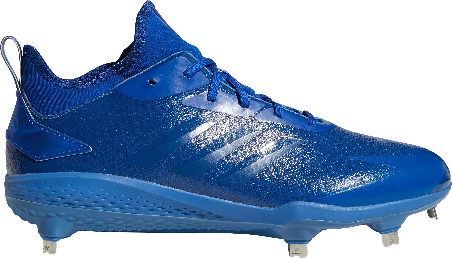 navy blue and gold baseball cleats
