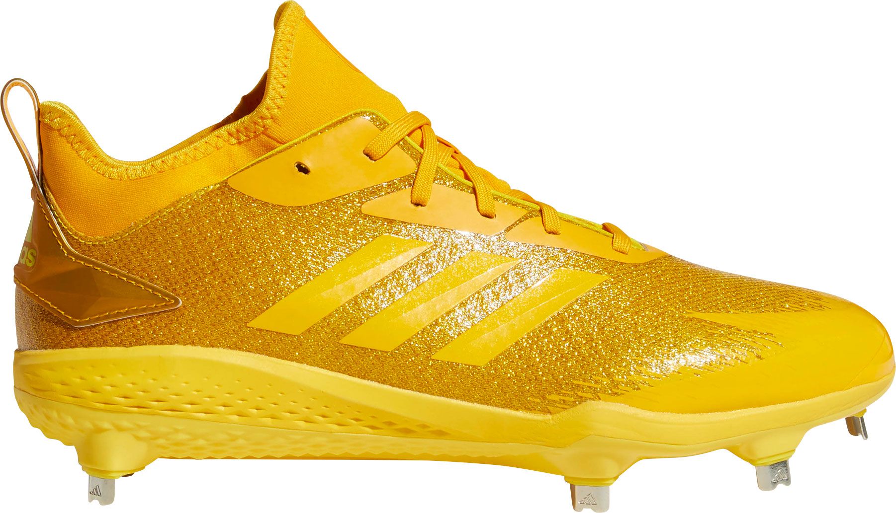 green and yellow baseball cleats