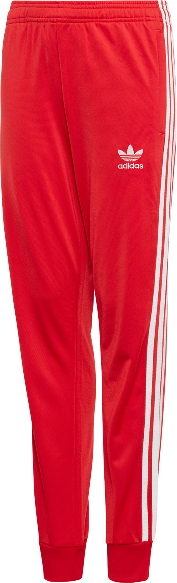 red addidas sweats