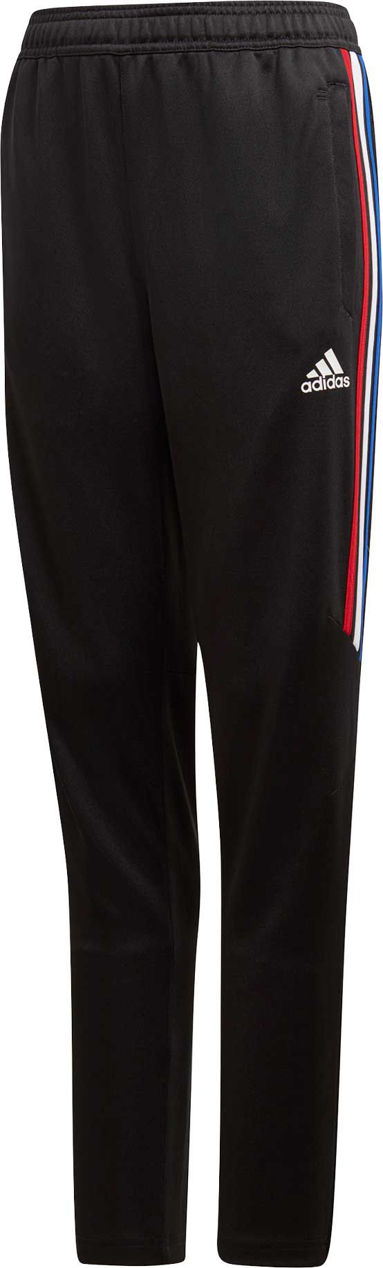 youth red adidas pants