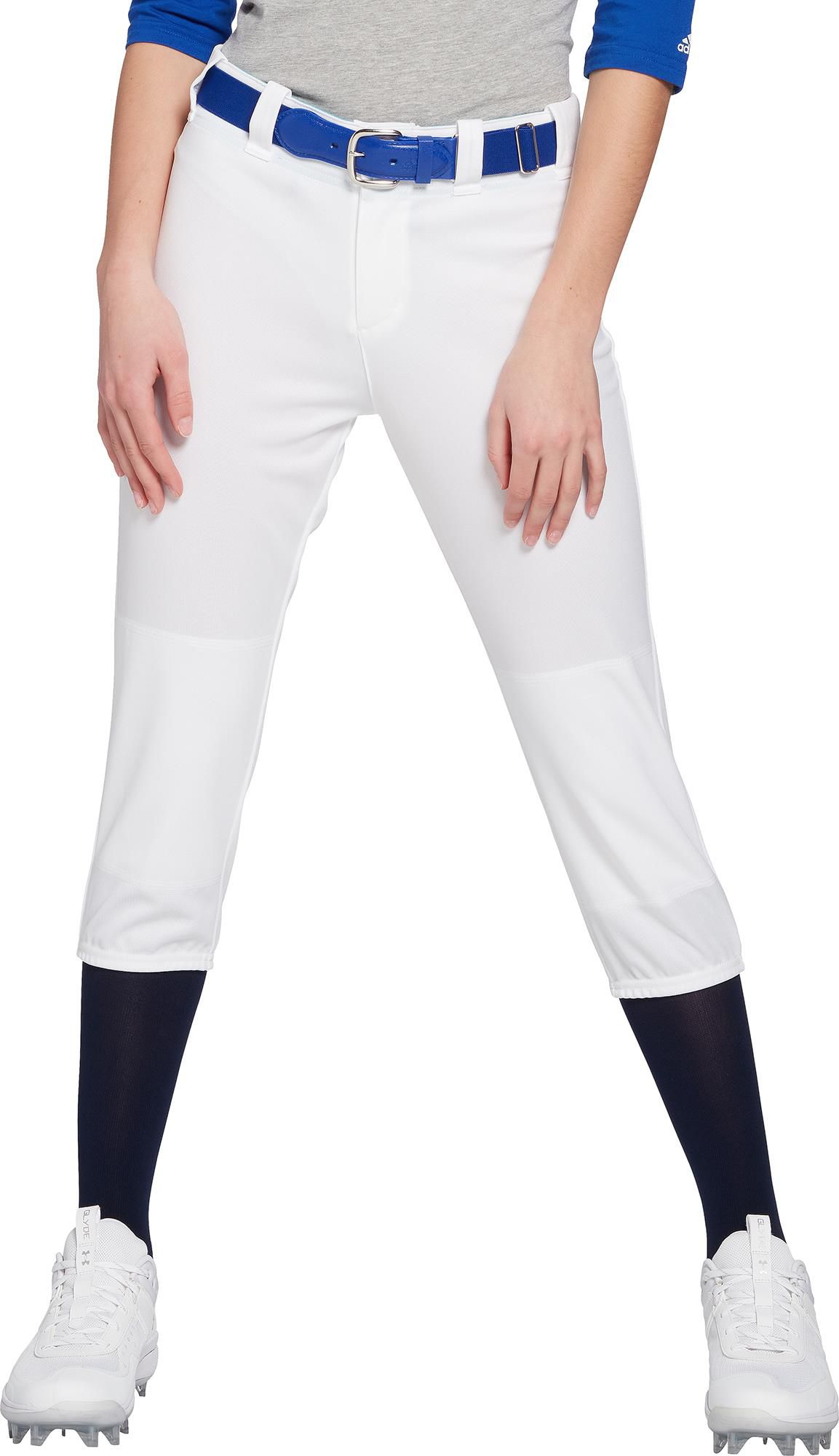 adidas white softball pants