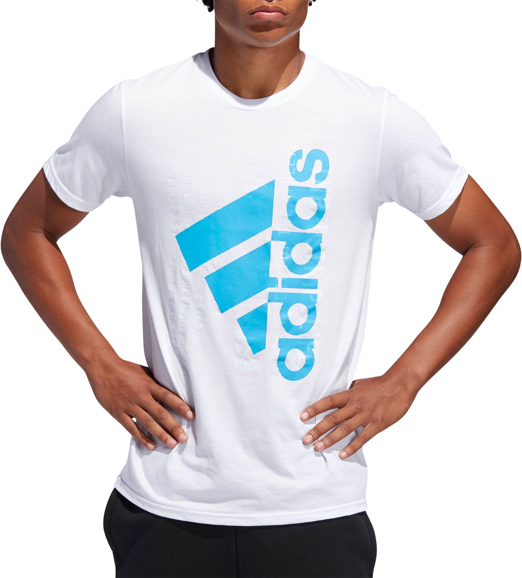 adidas Men's Badge Of Sport Flip Graphic T-Shirt