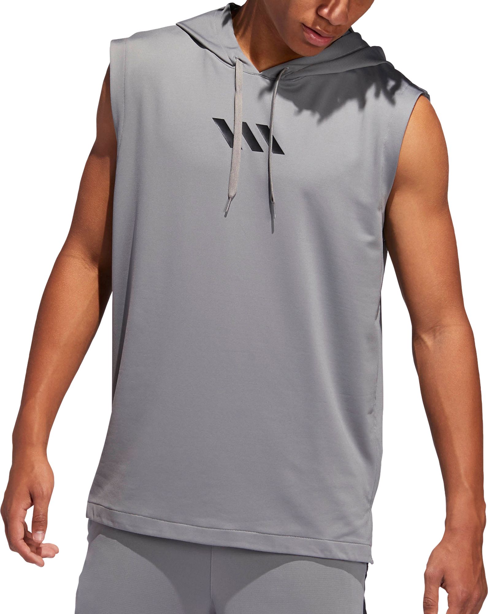 adidas cut off sweatshirt