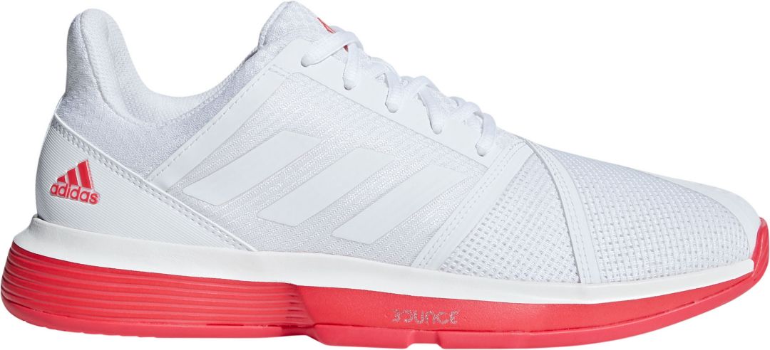 Adidas Mens Courtjam Bounce Tennis Shoes - 