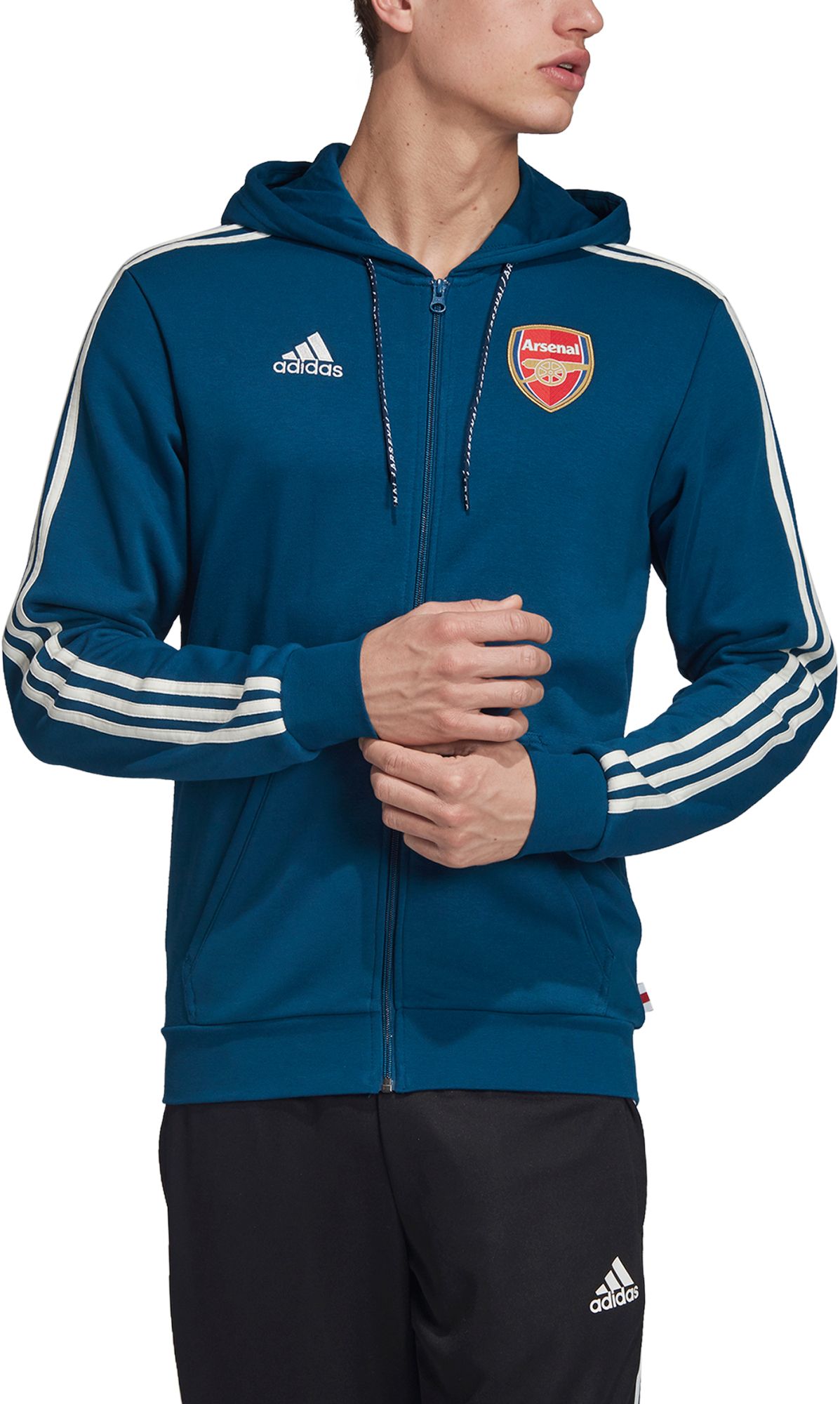 arsenal zip hoodie